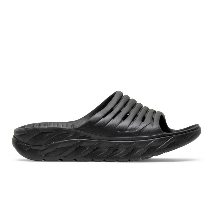 Footwear * | Hoka Ora Recovery Slide Black