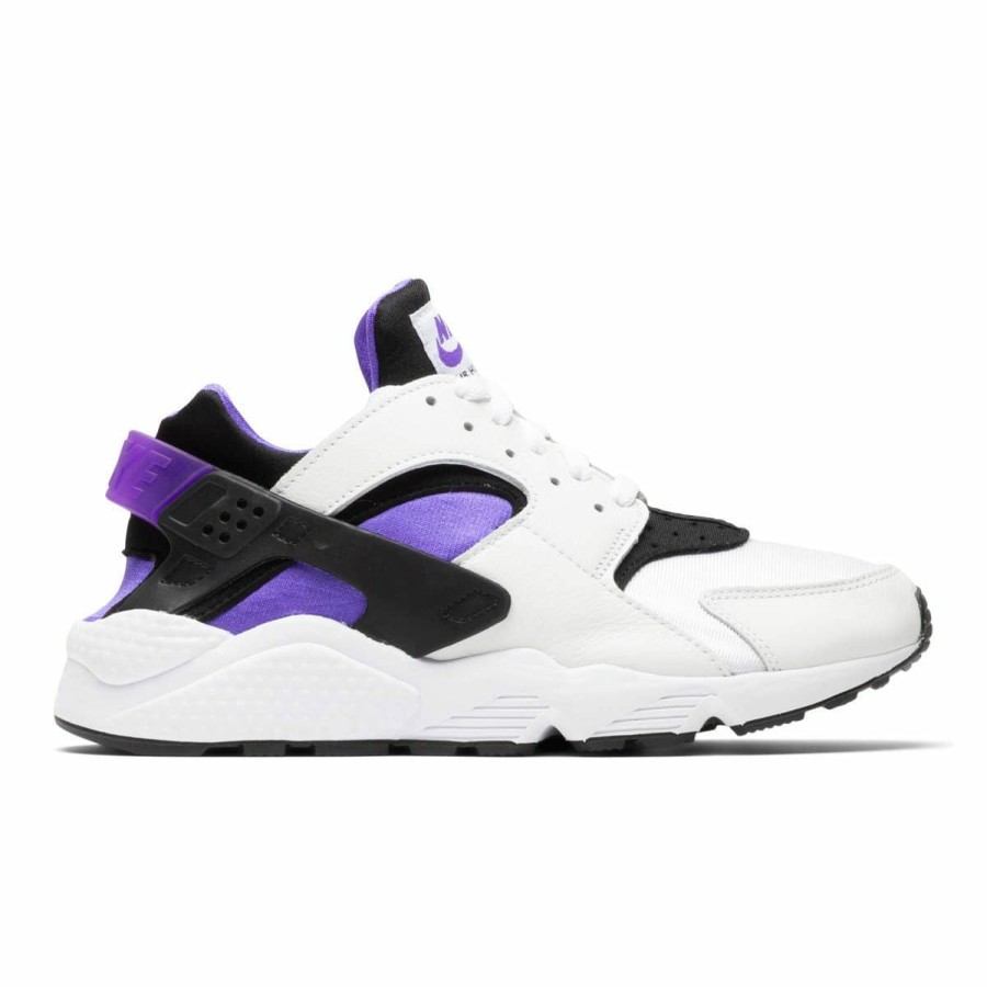 Footwear * | Nike Air Huarache White/Black-Hyper Grape [108]