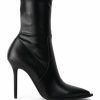 Shoes * | Azalea Wang Katherine Pu Stiletto Bootie In Black