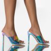 Shoes * | Azalea Wang On My Mind Stiletto Sandal In Mermaid