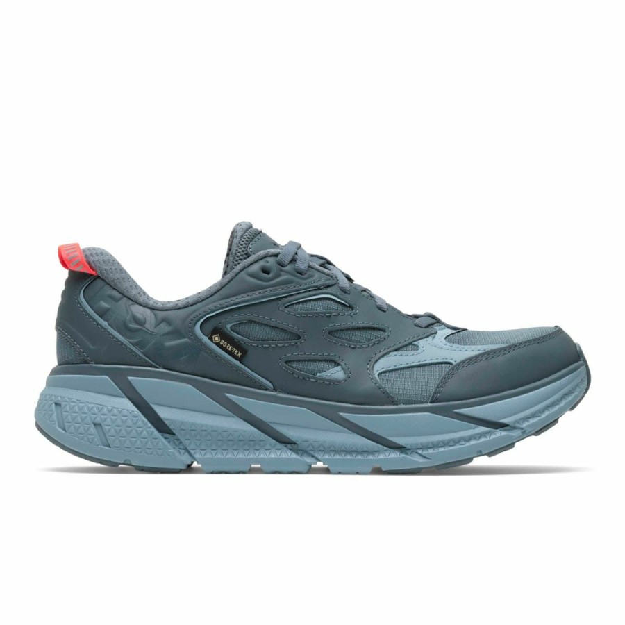 Footwear * | Hoka Clifton L Gtx Goblin Blue/Stone Blue