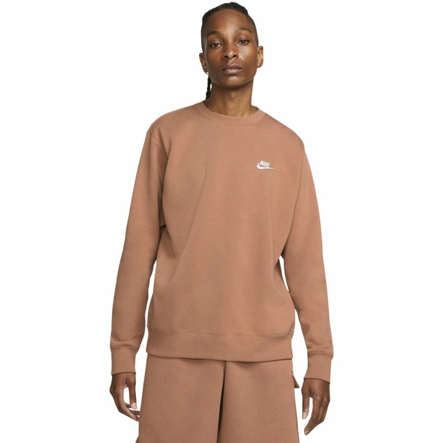 Women'S & Unisex * | Nike Sportswear Club Fleece Mineral Clay/White [215]