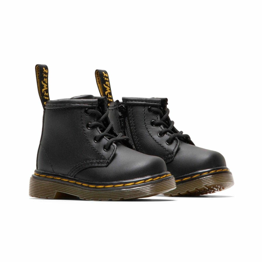 Footwear * | Dr. Martens Infant 1460 Lace Up Boots Black Softy T