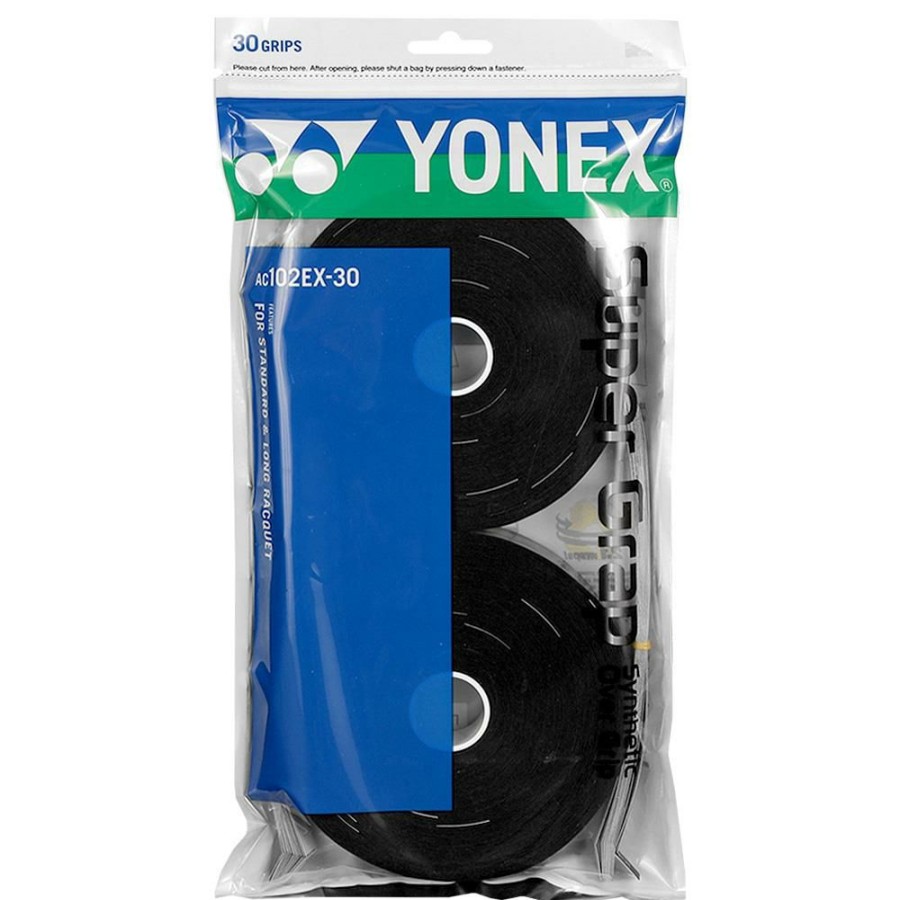 Overgrips * | Yonex Super Grap Overgrip 30 Pack Black