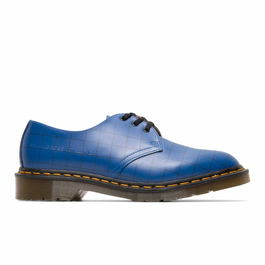 Footwear * | Dr. Martens X Undercover 1461 Check Smooth Blue