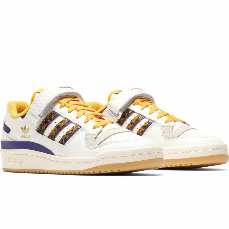 Footwear * | Adidas Forum 84 Low Off White/Collegiate Gold/Cream White