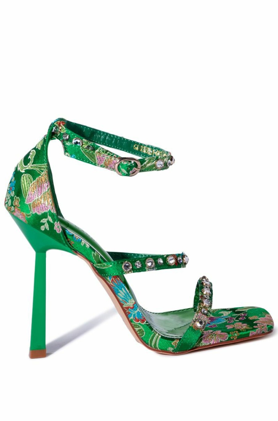 Shoes * | Azalea Wang Really That Girl Stiletto Sandal In Green