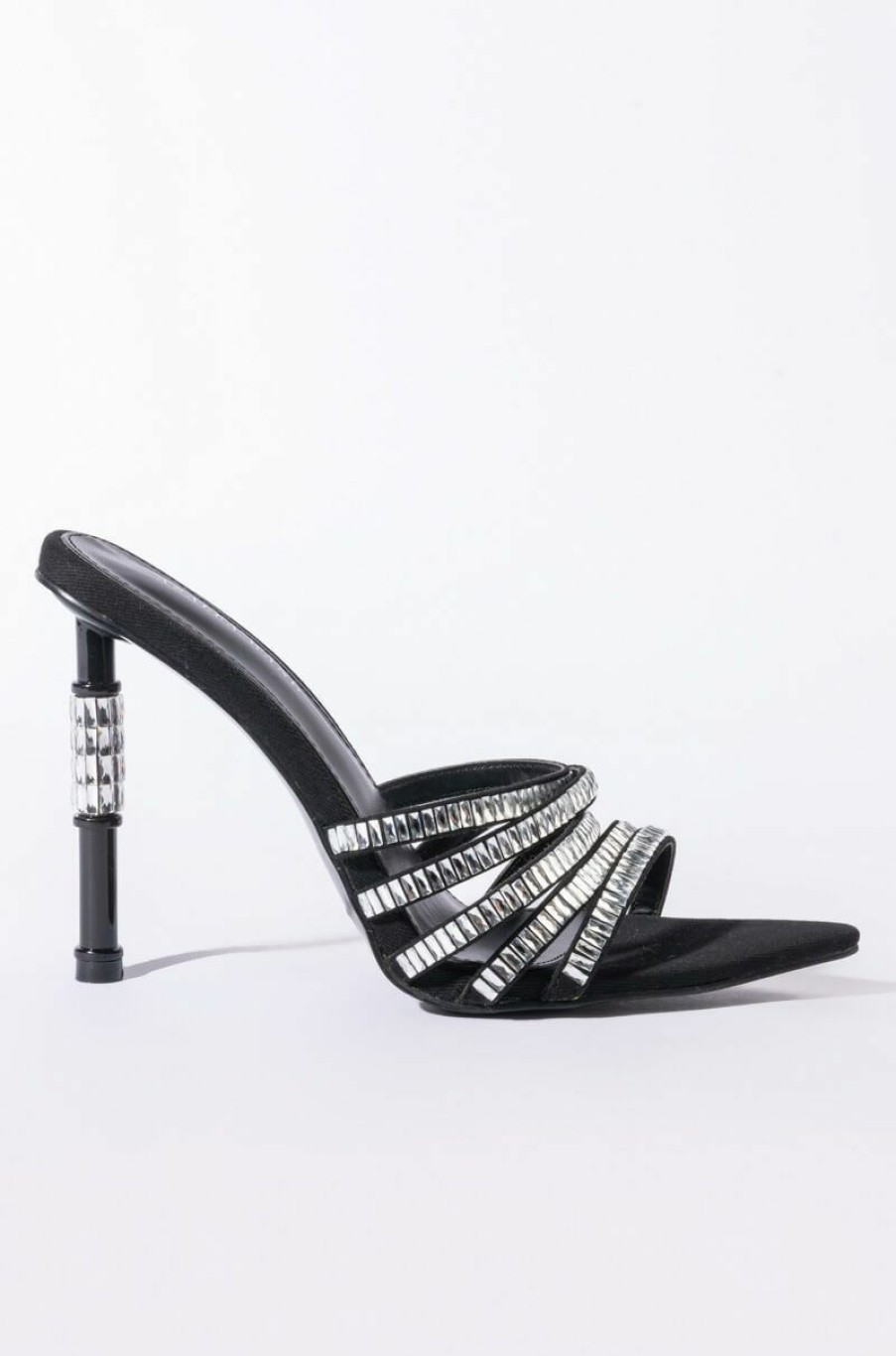 Shoes * | Azalea Wang Take It Back Stiletto Sandal In Black