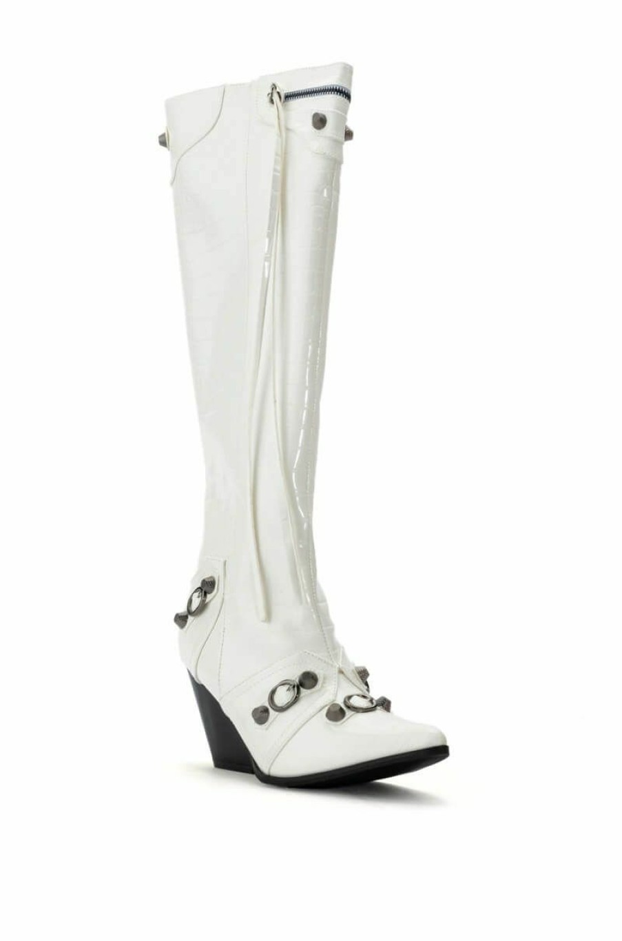 Shoes * | A Good One Croc Boot White