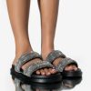 Shoes * | Take Me To Space Flat Sandal In Black