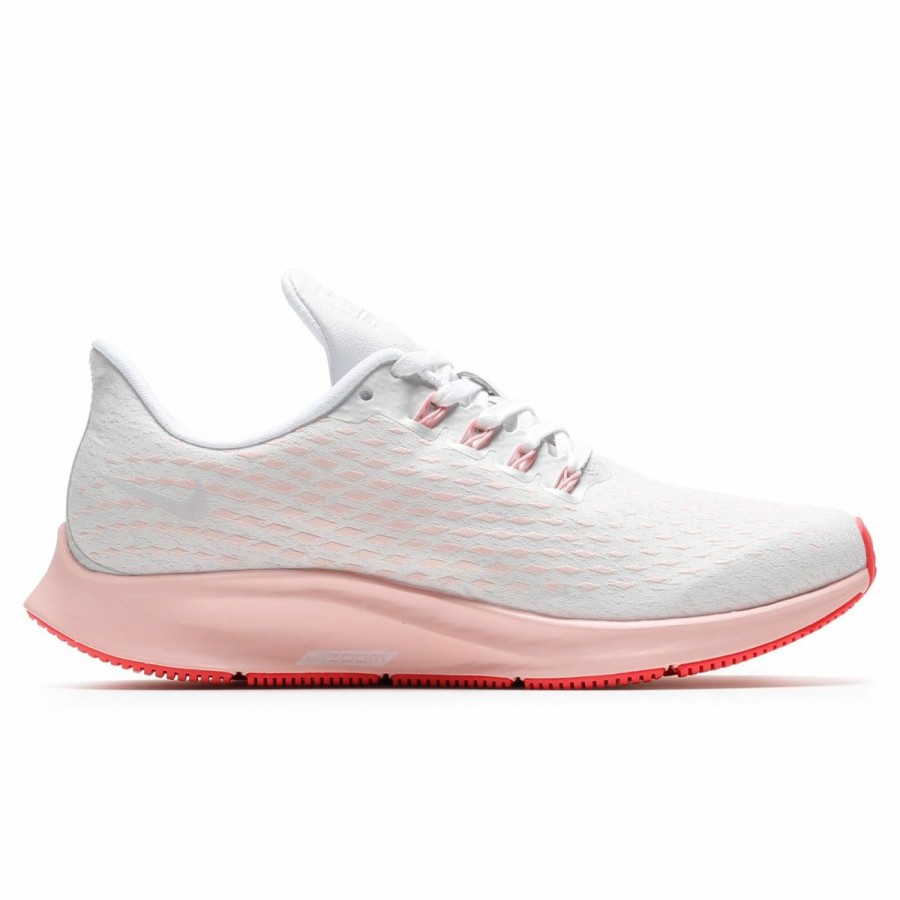 Footwear * | Nike Women'S Air Zoom Pegasus 35 White/Storm Pink [100]