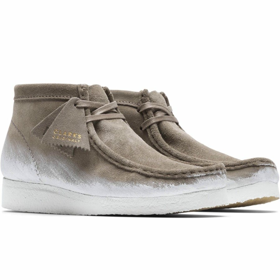 Footwear * | Clarks Wallabee Boot Sage Combi