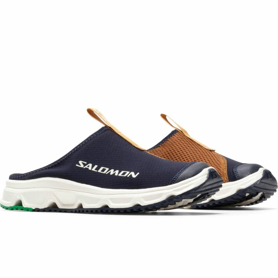 Women'S & Unisex * | Salomon Rx Slide 3.0 Dark Sapphire/Rubber/Jolly Green