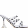 Shoes * | Azalea Wang Gumdrop Chunky Sandal In Silver