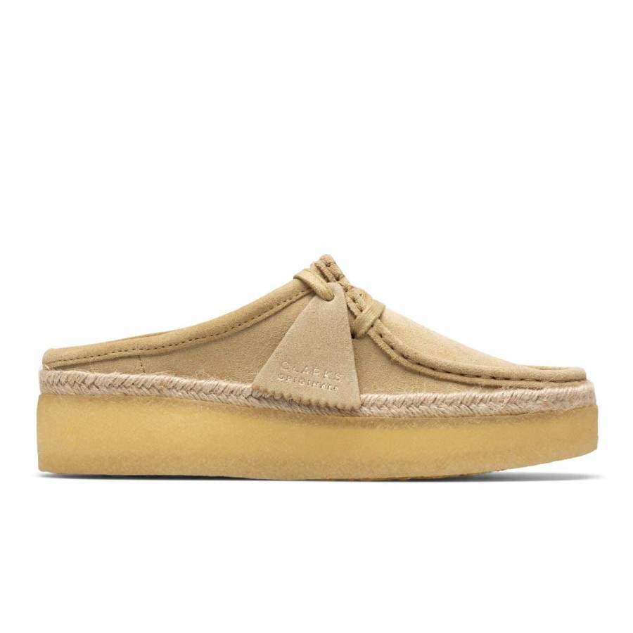 Footwear * | Clarks Women'S Wallabee Cup Lo Maple Suede