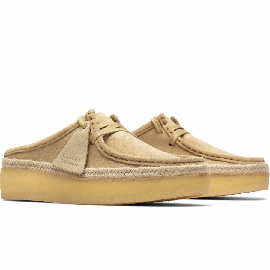 Footwear * | Clarks Women'S Wallabee Cup Lo Maple Suede