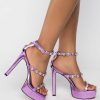 Shoes * | Azalea Wang Its Easy With You Sandal In Purple