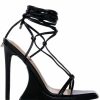 Shoes * | Azalea Wang Impulsive Chunky Sandal In Black