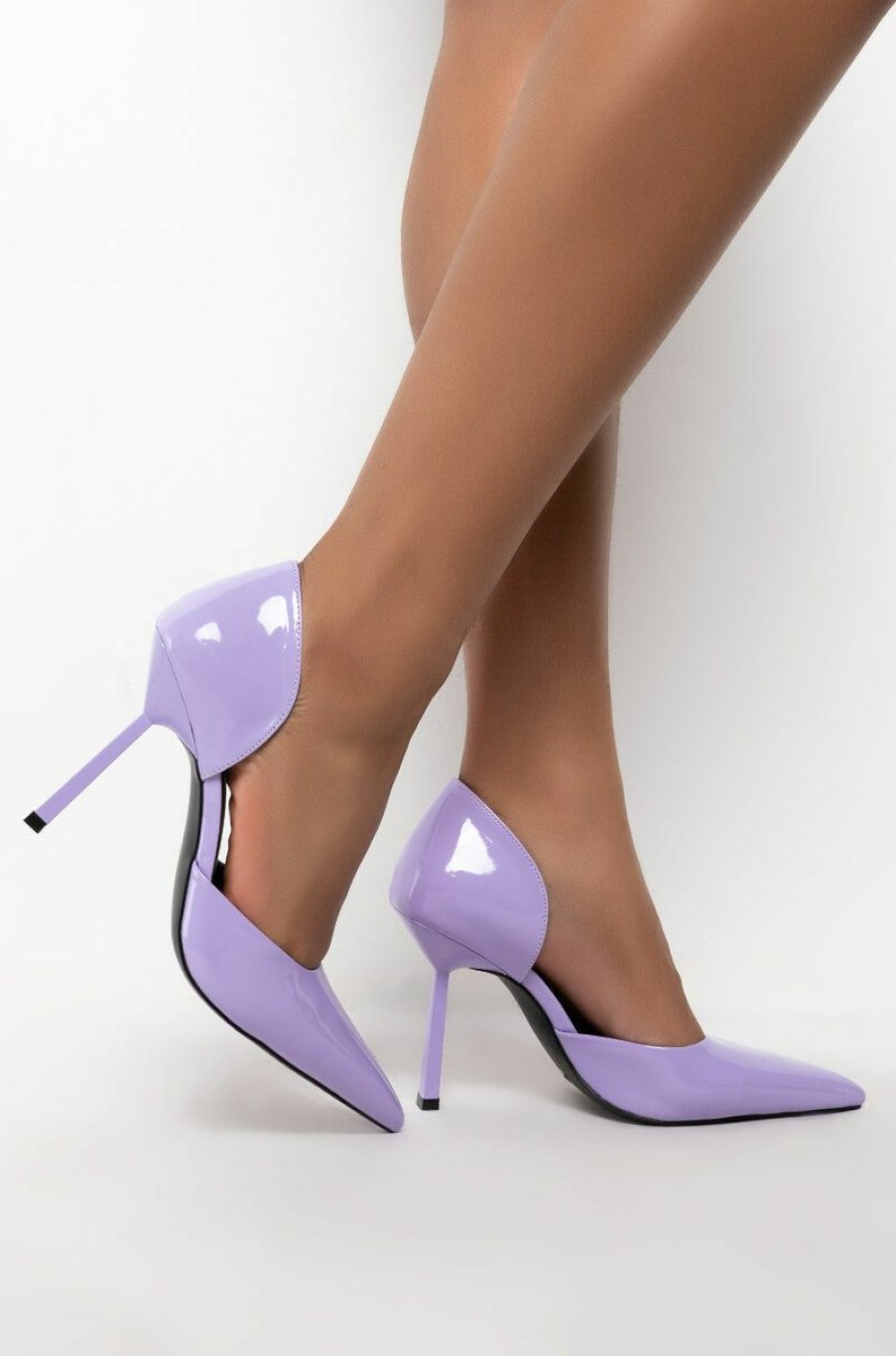 Shoes * | Azalea Wang Dont Trip Stiletto Pump In Purple