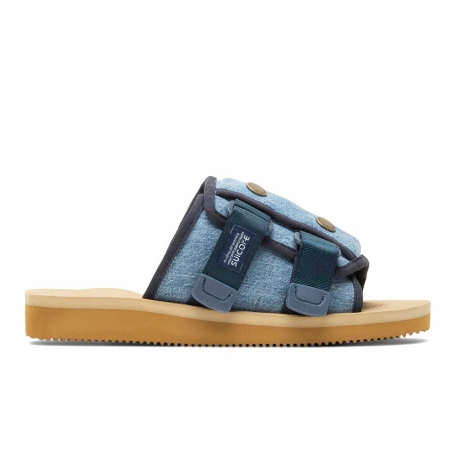 Footwear * | Suicoke X Bodega Kaw-Cab Slide Denim