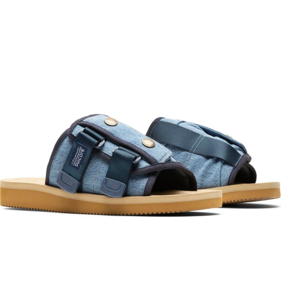 Footwear * | Suicoke X Bodega Kaw-Cab Slide Denim