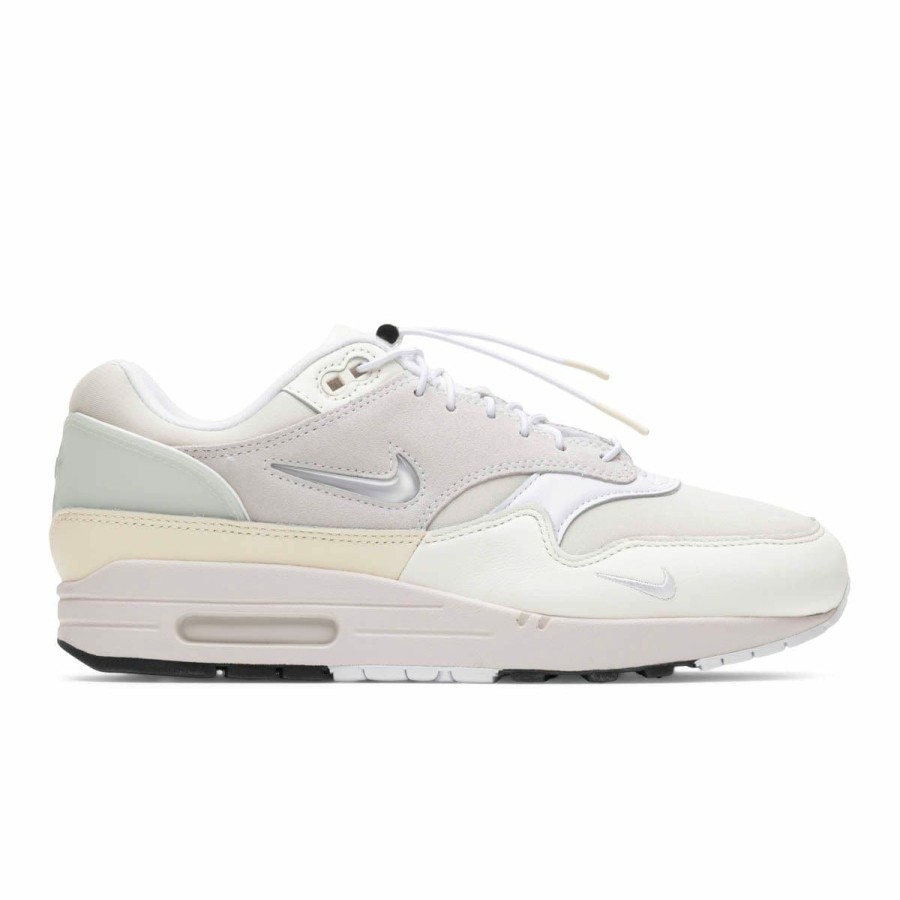 Footwear * | Nike Air Max 1 Premium Smmt Wht/Wht-Sl-Ccnt Mlk [121]