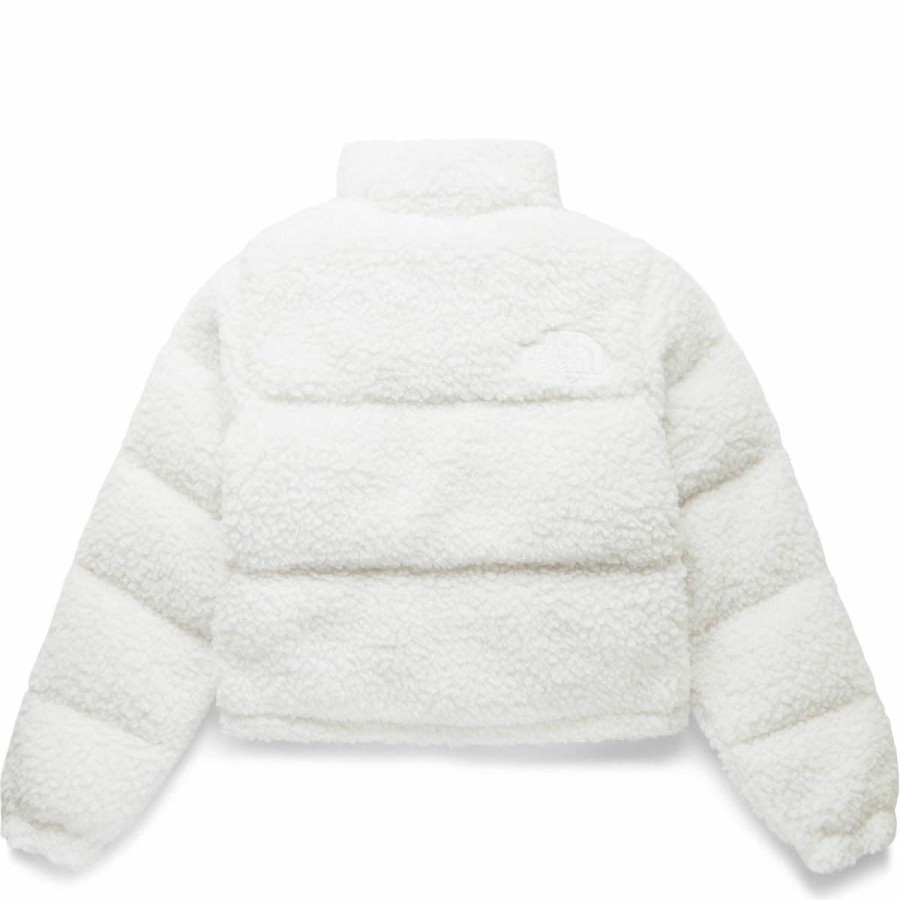 Women'S & Unisex * | The North Face Women'S Sherpa Nuptse Jacket Gardenia White