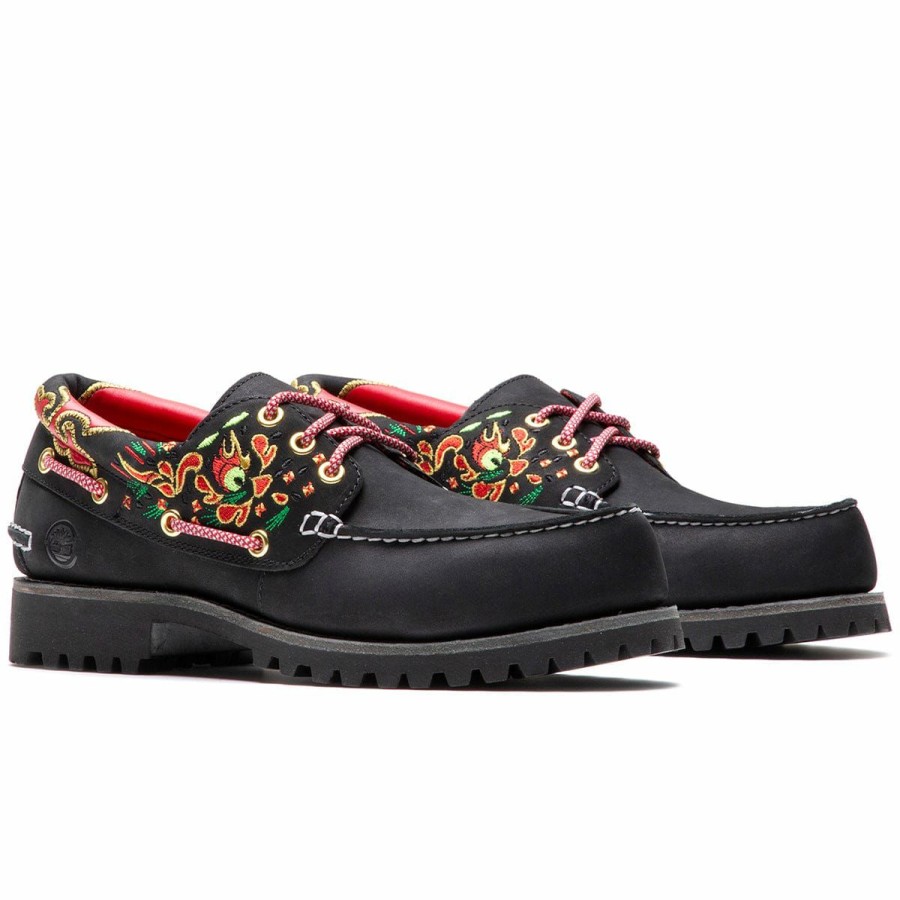 Footwear * | Timberland X Clot Women'S 3 Eye Lug Black Nubuck