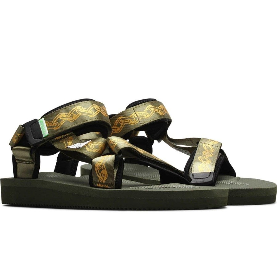 Footwear * | Suicoke X Aries Depa-Cabari-B Olive