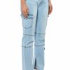 Bottoms * | Not Your Average Girl Denim Pants Light Blue