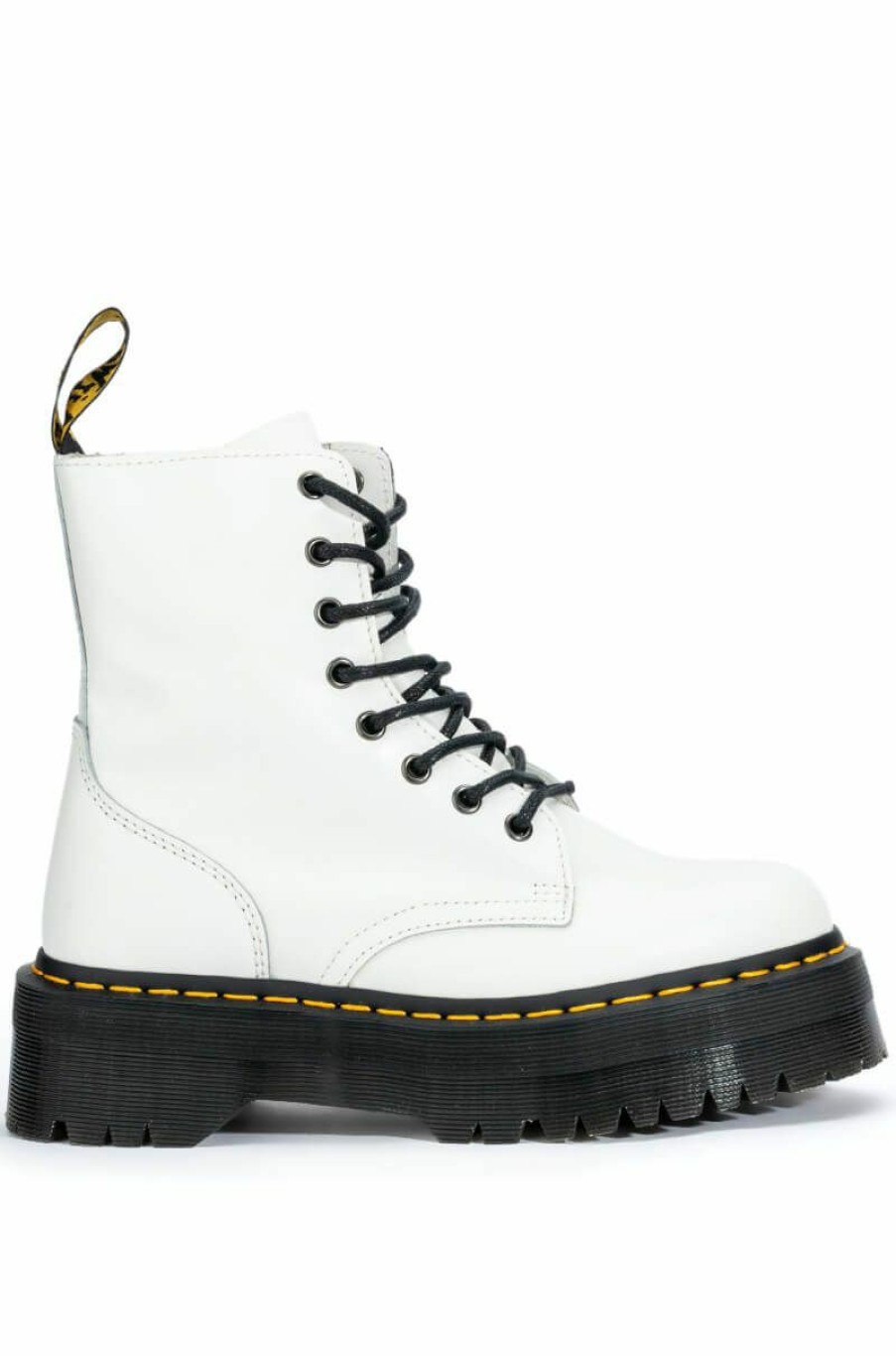 Shoes * | Dr Martens Jadon Smooth Bootie White