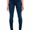 Bottoms * | Model Call High Rise Stretchy Skinny Jeans Dark Blue