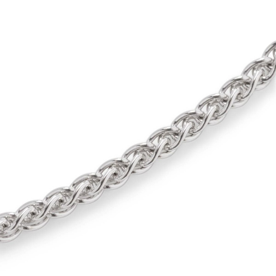 Women'S & Unisex * | Tom Wood Spike Chain 925 Sterling Silver