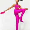 Shoes * | Azalea Wang Star Stretch Stiletto Pant Boot In Fuchsia