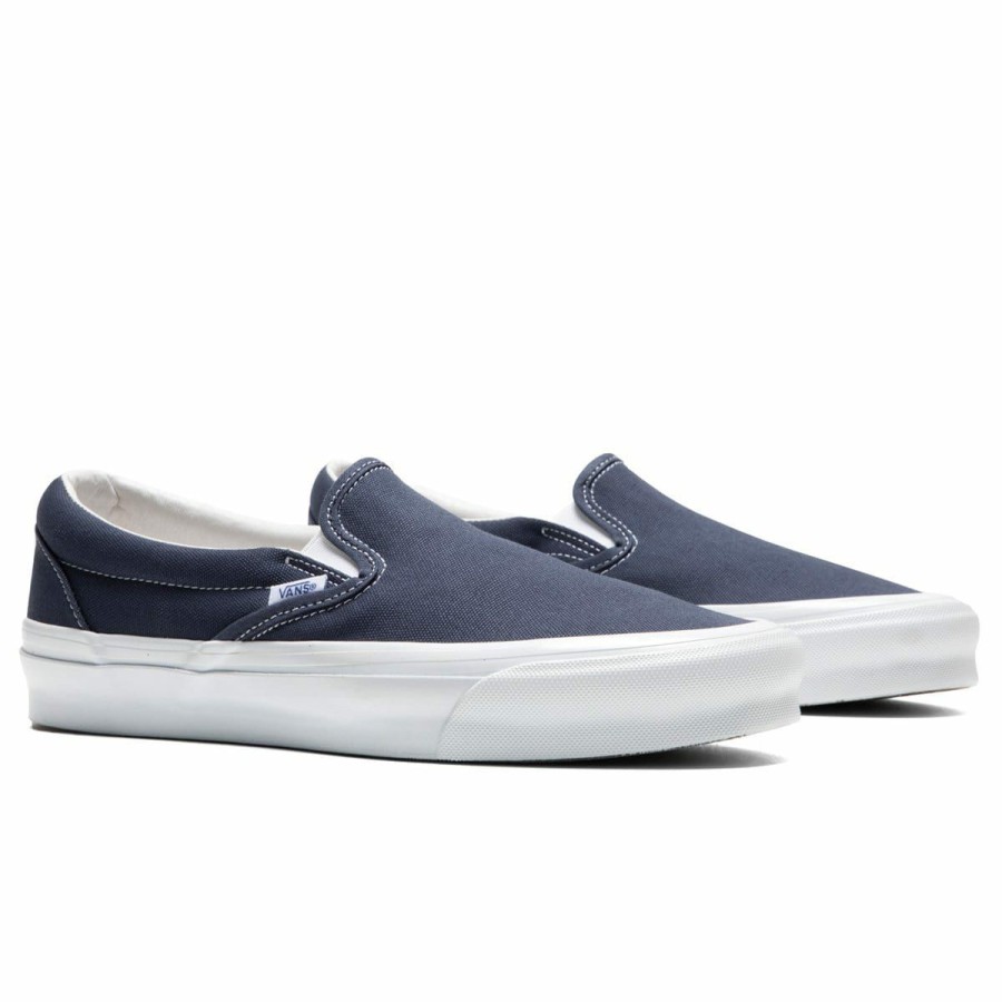 Footwear * | Vault By Vans Og Classic Slip-On Lx (Ss20) Navy