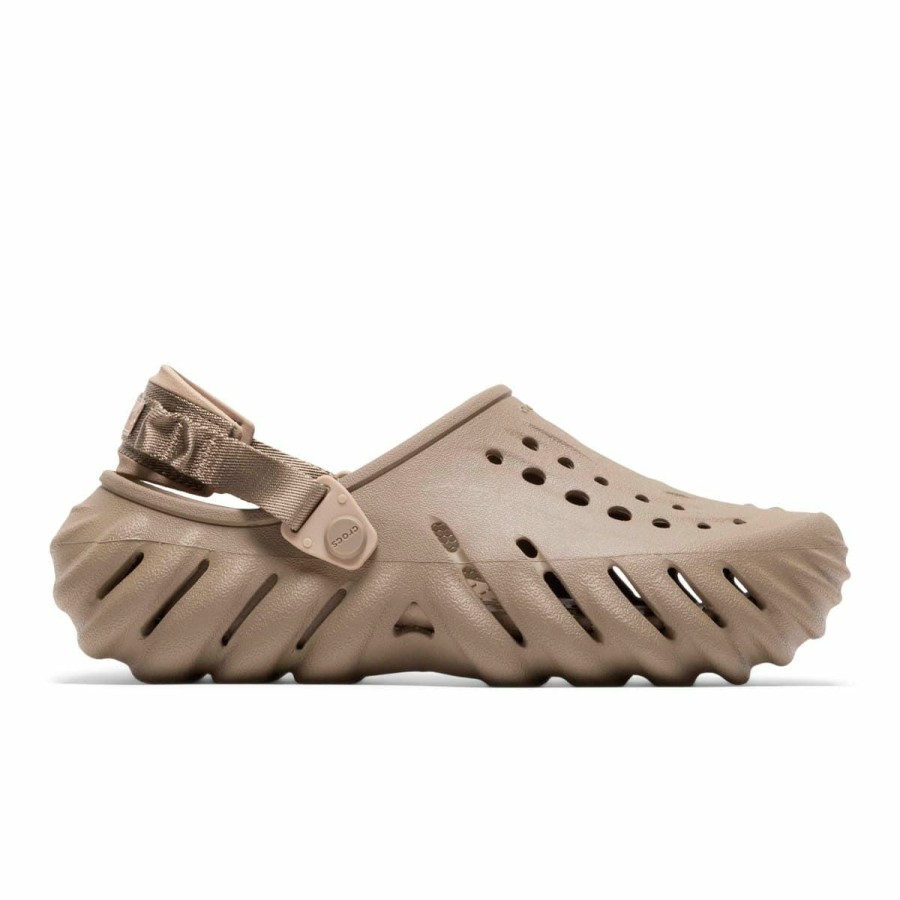 Footwear * | Crocs Echo Clog Khaki