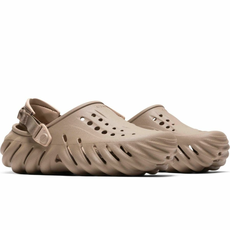 Footwear * | Crocs Echo Clog Khaki