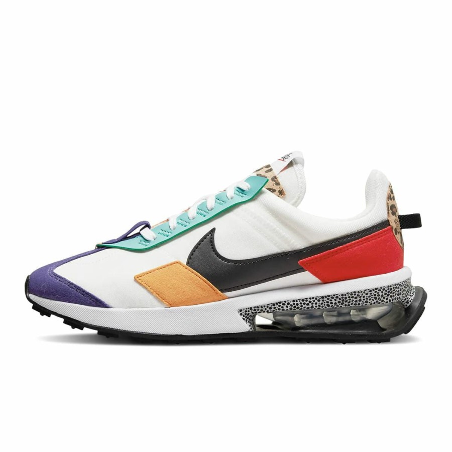 Women'S & Unisex * | Nike Women'S Air Max Pre-Day Se Summit White/Black-Habanero Red [100]