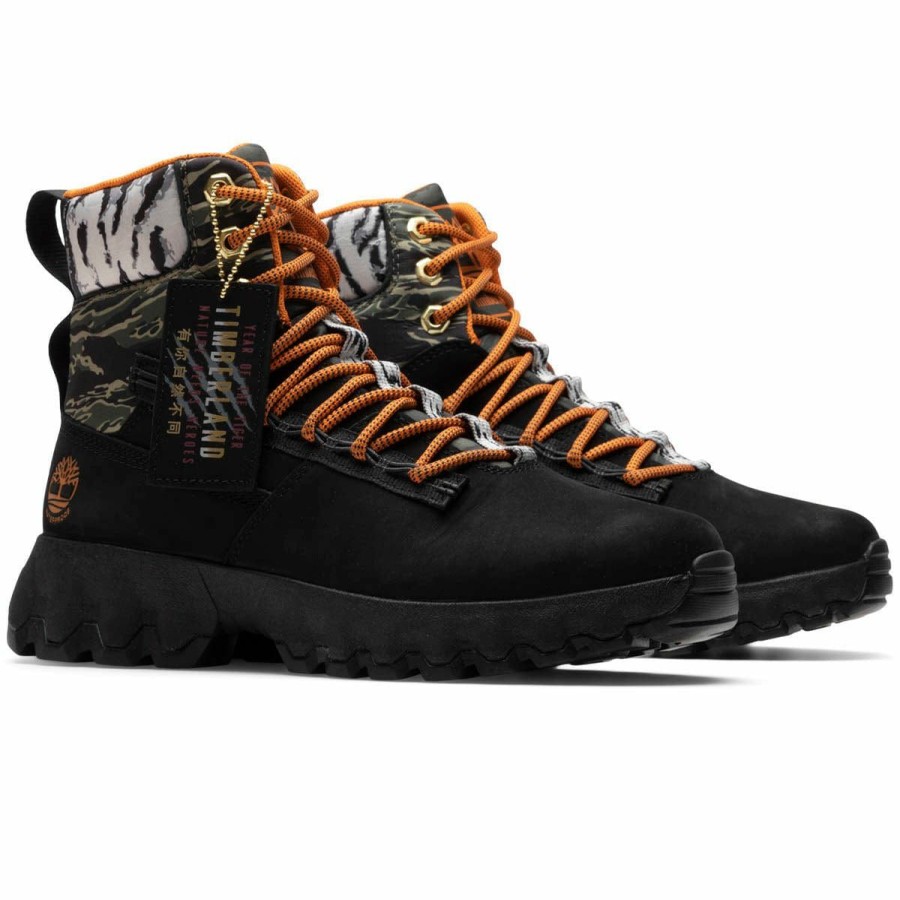 Footwear * | Timberland Tbl Edge Boot Wp Black Nubuck