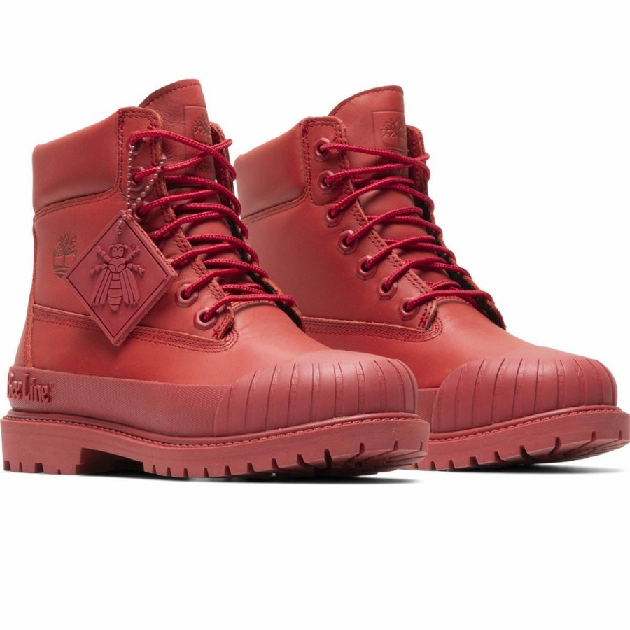 Footwear * | Timberland X Beeline Women'S 6 In. Premium Rubber Toe Red