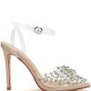 Shoes * | Azalea Wang Do My Thing Bling Bling Pump In Nude