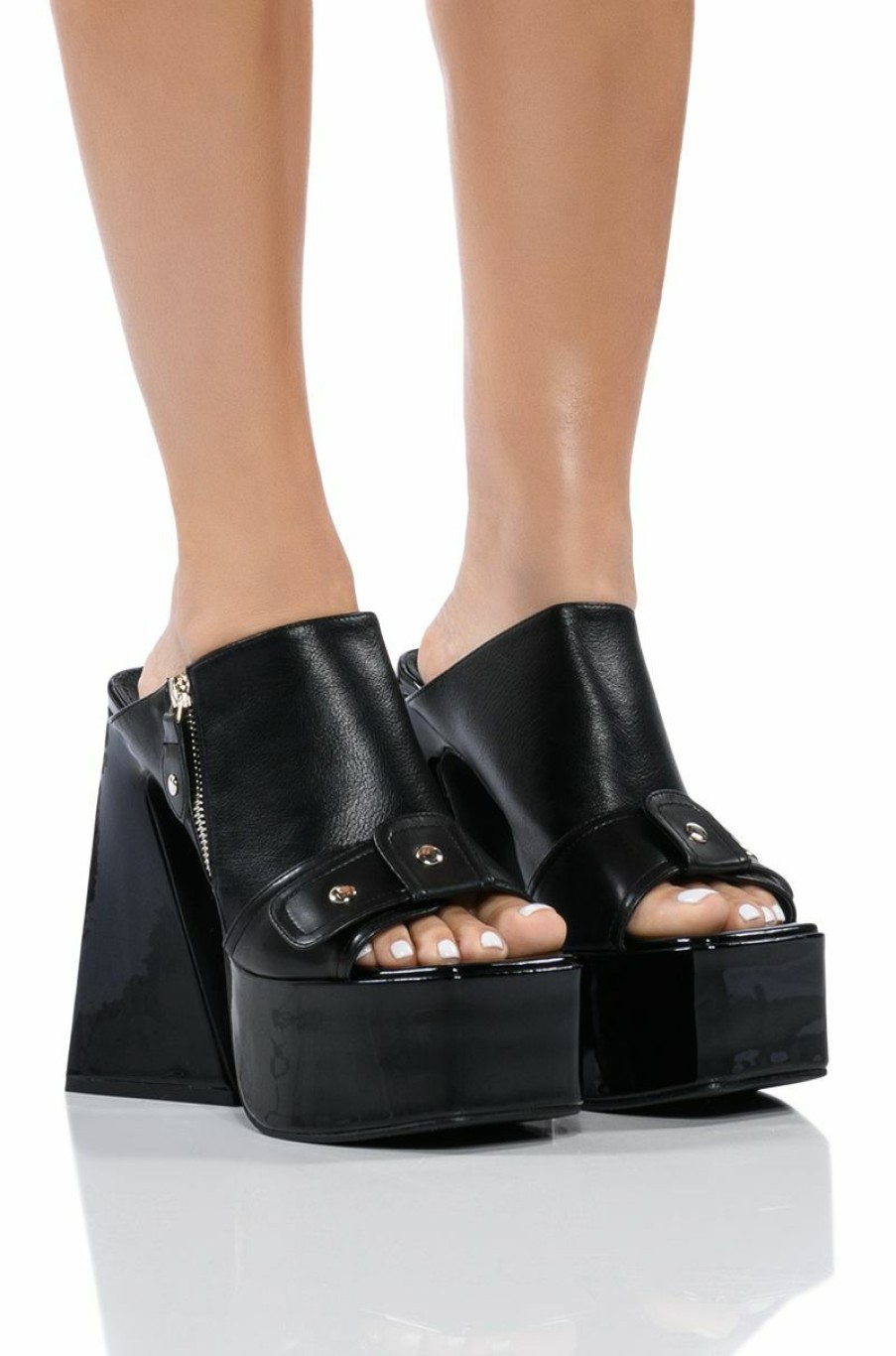 Shoes * | Axelly Multi Chunky Sandal Black