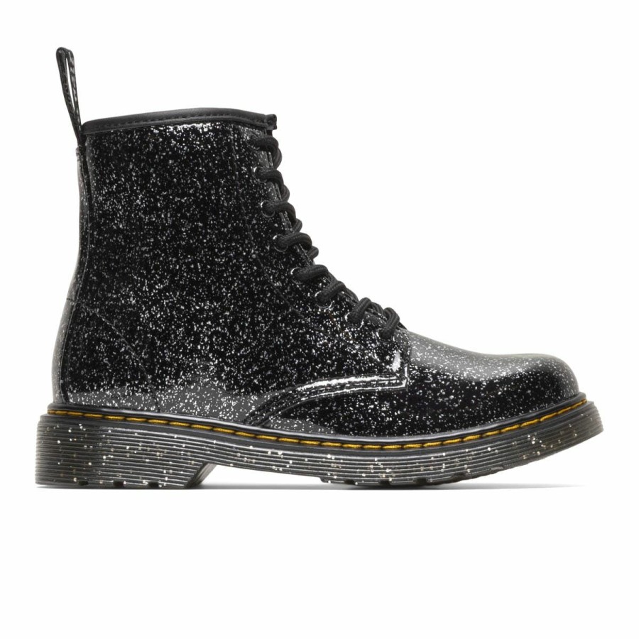 Footwear * | Dr. Martens 1460 Junior Black Cosmic Glitter