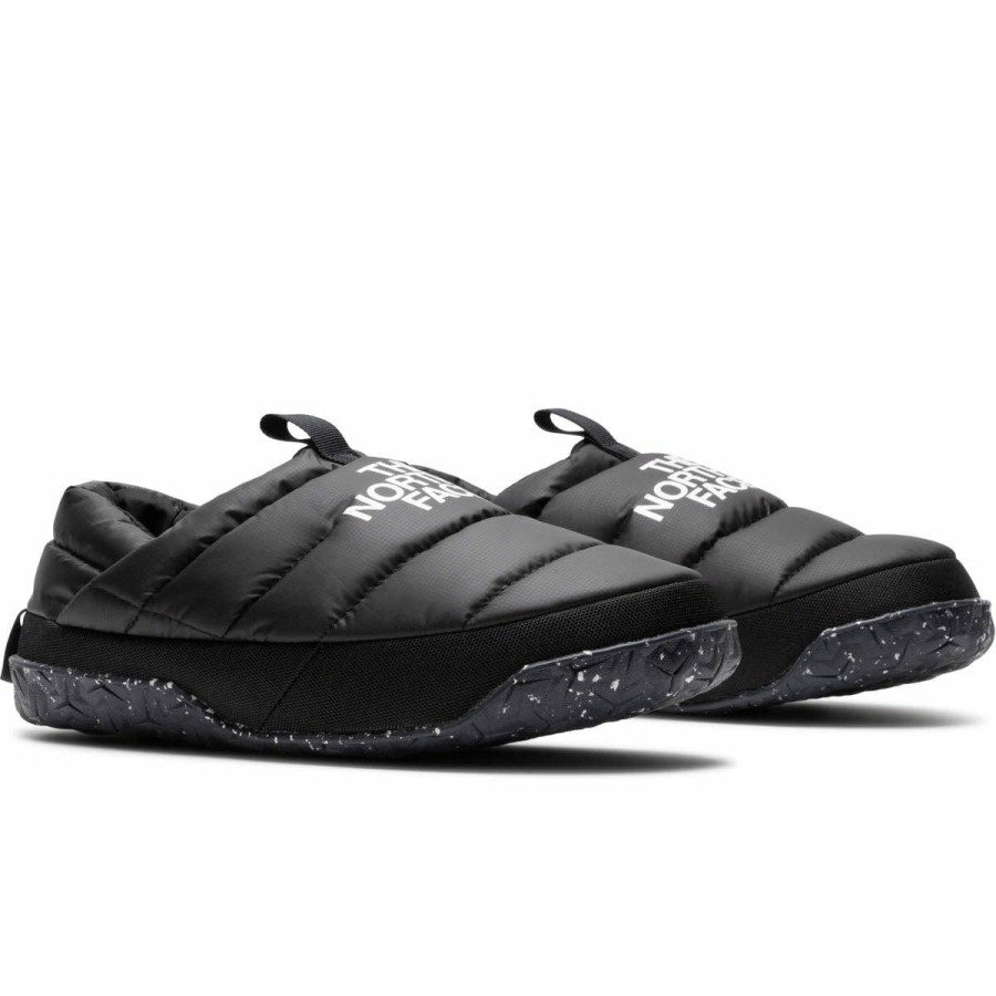 Footwear * | The North Face Women'S Nuptse Mule Tnf Black/Tnf White