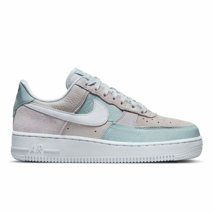 Footwear * | Nike Women'S Air Force 1 '07 Football Grey/Aura-Ocean Cube