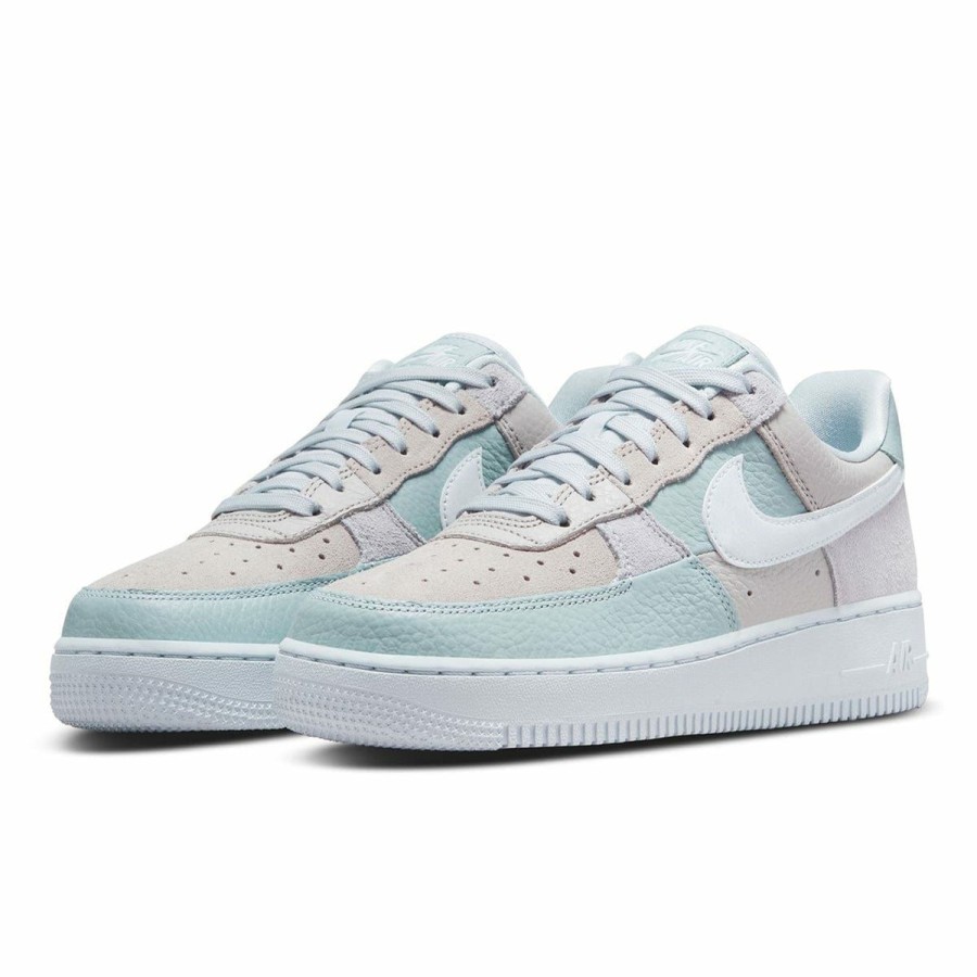 Footwear * | Nike Women'S Air Force 1 '07 Football Grey/Aura-Ocean Cube