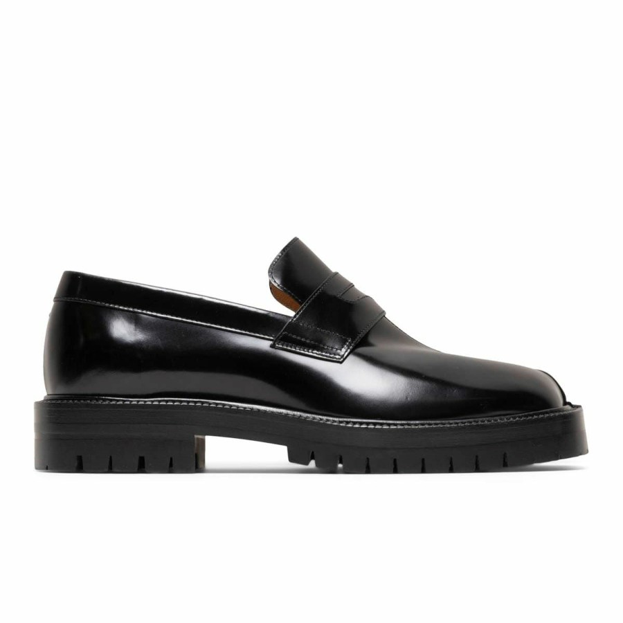 Footwear * | Maison Margiela Tabi County Loafer Black