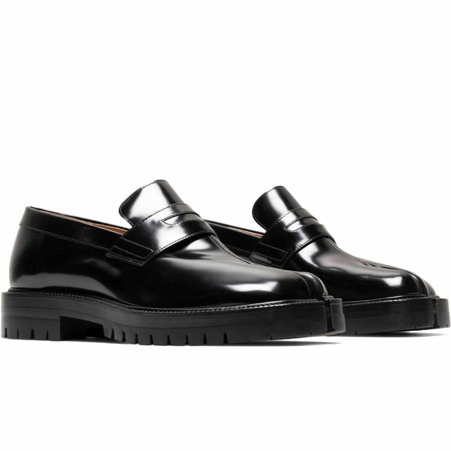 Footwear * | Maison Margiela Tabi County Loafer Black