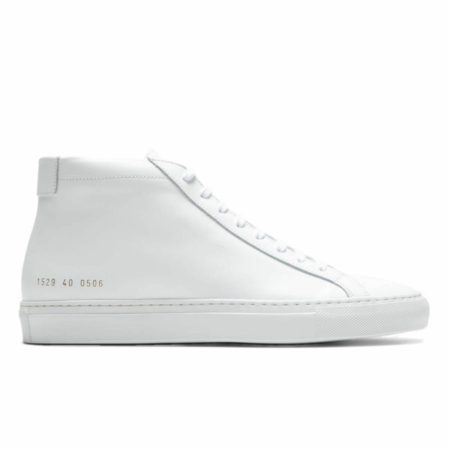 Footwear * | Common Projects Original Achilles Mid White