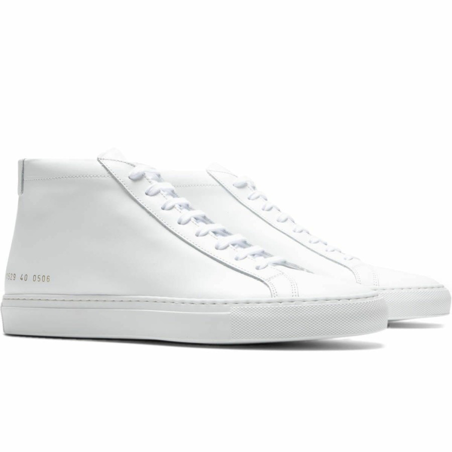 Footwear * | Common Projects Original Achilles Mid White